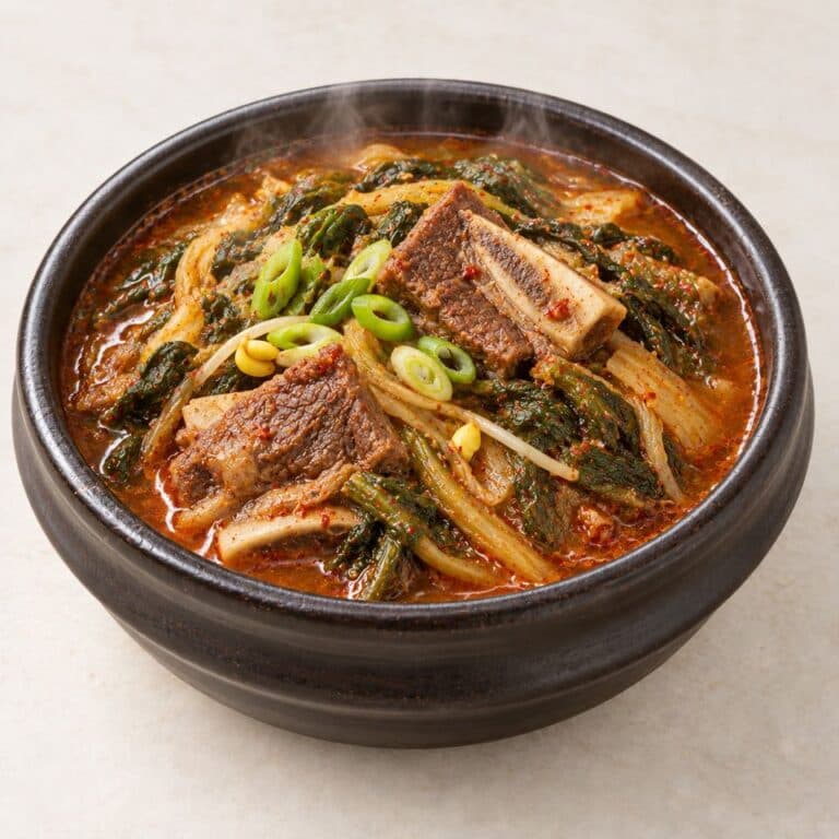 [찬] 갈비우거지국